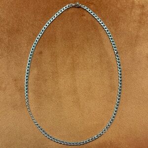 Stainless Steel Cuban Link 20” Chain